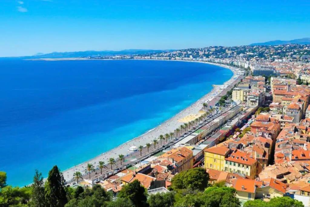 Studio A Louer Au Coeur Du Carre Dor A Nice, Rue Dalpozzo A 150 Metres Des Plages Exterior foto